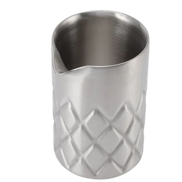 Drinkshakers & Drinkverktyg-Rostfritt stål Mixing Glas Dubbelvägg Okrossbar Rostskydd Cocktail Mixing Glas för Hem Bar