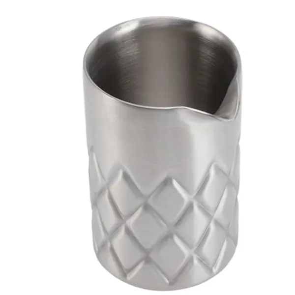 Drinkshakers & Drinkverktyg-Rostfritt stål Mixing Glas Dubbelvägg Okrossbar Rostskydd Cocktail Mixing Glas för Hem Bar