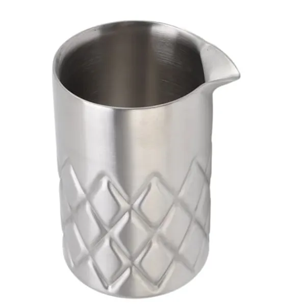 Drinkshakers & Drinkverktyg-Rostfritt stål Mixing Glas Dubbelvägg Okrossbar Rostskydd Cocktail Mixing Glas för Hem Bar