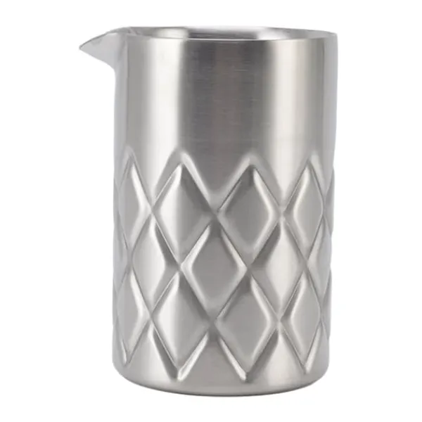 Drinkshakers & Drinkverktyg-Rostfritt stål Mixing Glas Dubbelvägg Okrossbar Rostskydd Cocktail Mixing Glas för Hem Bar