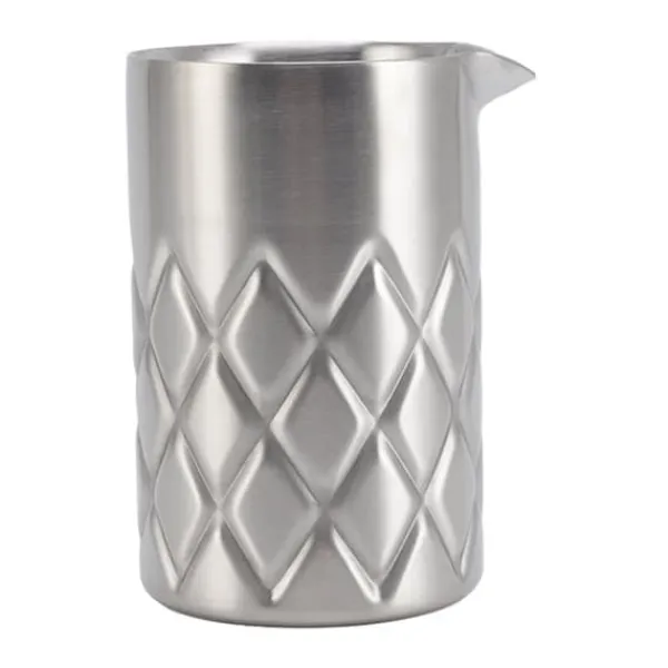 Drinkshakers & Drinkverktyg-Rostfritt stål Mixing Glas Dubbelvägg Okrossbar Rostskydd Cocktail Mixing Glas för Hem Bar