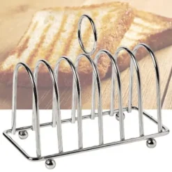 Rostfritt stål 6-skivor rostställ med handtag för kök och bageri