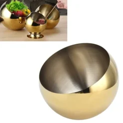 Rostfritt Stål Sockerskål Sned Kryddkanna Polerad Borstad Skål För Servering Socker Peppar Salt Krydda