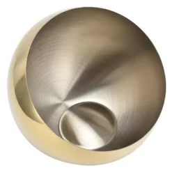 Rostfritt Stål Sockerskål Sned Kryddkanna Polerad Borstad Skål För Servering Socker Peppar Salt Krydda