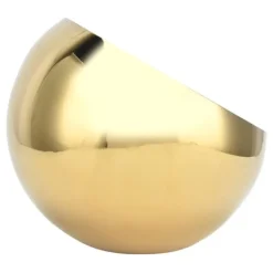 Rostfritt Stål Sockerskål Sned Kryddkanna Polerad Borstad Skål För Servering Socker Peppar Salt Krydda