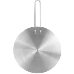 Portabla Spisar-Rostfritt stål värmespridare Induktionsplatta Adapter - 20cm