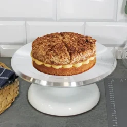 Serveringsfat & Skålar-Roterande tårtställ för tårtor, cupcakes, 25 cm BRUNBESTE BB-3614