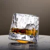 Glas-Roterande Whiskyglas / tumblerglas 360 graders