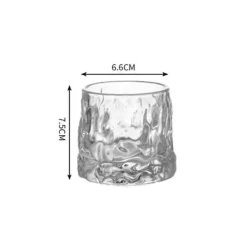 Glas-Roterande Whiskyglas / tumblerglas 360 graders
