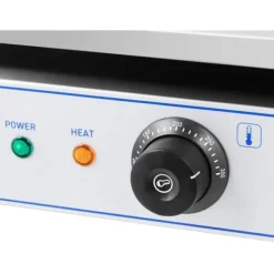 Royal Catering - Elektriskt stekbord - 550 x 350 mm - Slät - 3,000 W