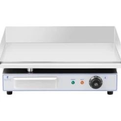 Royal Catering - Elektriskt stekbord - 550 x 350 mm - Slät - 3,000 W