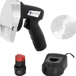 Royal Catering - Kebabkniv - elektrisk - trådlös