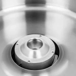 Royal Catering - Kraftfull sockervaddsmaskin med skål i rostfritt stål och värmelåda - 230 V, 1200 W