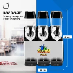 Slushmaskiner-Royal Catering - Slushmaskin - 3 x 12 liter