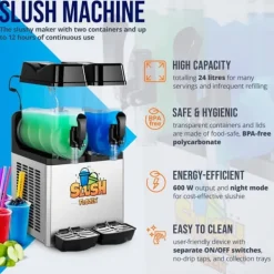 Slushmaskiner-Royal Catering - Slushmaskin - 2 x 12 liter