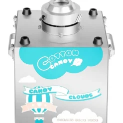 Maskiner För Spunnet Socker-Royal Catering - Sockervaddsmaskin - 52 cm - Rostfritt stål - Vibrationsdämpad