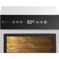 Royal Catering - Torkugn - Rostfritt stål - 500 W - 6 torkhyllor