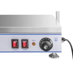 Royal Catering - Värmeplatta med 3 halogenlampor - 1550 W