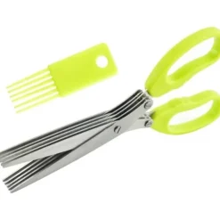 Kökssaxar-Örtsaxar, kökssaxar, multifunktionssaxar i rostfritt stål med flera lager skärverktyg[1217]