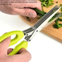 Kökssaxar-Örtsaxar, kökssaxar, multifunktionssaxar i rostfritt stål med flera lager skärverktyg[1217]