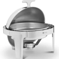 Rundabordsmatvärmare för pasta med rolltop-överdrag, 6 l