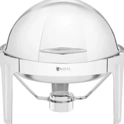 Rundabordsmatvärmare för pasta med rolltop-överdrag, 6 l