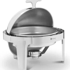 Tillbehör För Matservering-Rundabordsmatvärmare för pasta med rolltop-överdrag, 5,8 l