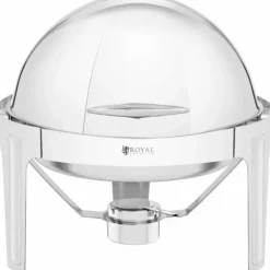 Tillbehör För Matservering-Rundabordsmatvärmare för pasta med rolltop-överdrag, 5,8 l