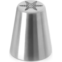 Utrustning För Tårtdekoration-Rysk snöflingedekorationsspets i stål
