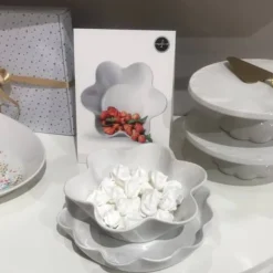 Sagaform Serveringsfat & Skålar-Piccadilly Skål Ugnssäker 25cm Vit