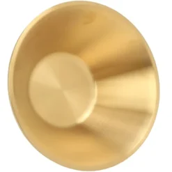 Salladsskålar i rostfritt stål Guld dubbellager Utsökt dekorativ guldskål för kök Mixning Matlagning Bakning Förberedelse 18 cm