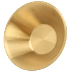 Salladsskålar i rostfritt stål Guld dubbellager Utsökt dekorativ guldskål för kök Mixning Matlagning Bakning Förberedelse 18 cm