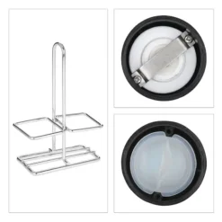 Salt- och kryddkvarnset, 15x10x5 cm, Silver