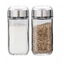 SALT SHAKER PEPPER SHAKER SET KINGHOFF KH-1643
