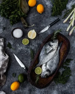 SAMURA Damascus Professionellt japanskt kökskniv 125mm/5