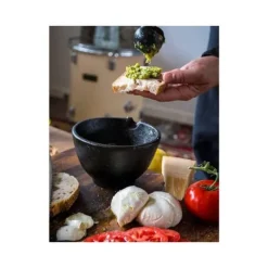 Satake Mortlar & Mortelstötar-Mortel i gjutjärn ø 15,5 cm