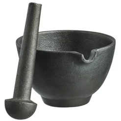 Satake Mortlar & Mortelstötar-Mortel i gjutjärn ø 15,5 cm