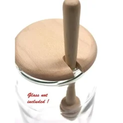 Sats med honungsskeda och burklock