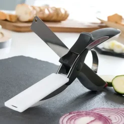 Kökssaxar-Saxkniv med Integrerad with Miniskärbräda Scible InnovaGoods