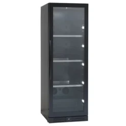 Vinkylar-Scandomestic SV 138 B - Vinkylskåp - 1 Zon - bredd: 59,5 cm - djup: 68,2 cm - höjd: 176,4 cm - 461 liter - svart - Upp till 138 flaskor