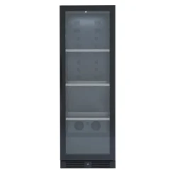 Vinkylar-Scandomestic SV 138 B - Vinkylskåp - 1 Zon - bredd: 59,5 cm - djup: 68,2 cm - höjd: 176,4 cm - 461 liter - svart - Upp till 138 flaskor