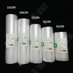 Vakuumförpackare-Säck Sous Vide - TEKNIKRABATT - 5 Rullar - Icke giftig - Hög transparens - 500 cm