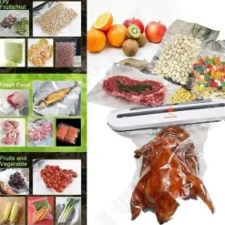 Vakuumförpackare-Säck Sous Vide - TEKNIKRABATT - 5 Rullar - Icke giftig - Hög transparens - 500 cm