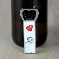 Sealyham Terrier - flasköppnare med en hund, personlig kylöppnare, unik present till en man från Art-Dog