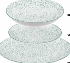 Tallrikar & Bordsserviser-Secret de Gourmet Bordsservis JASMIN, 18 artiklar