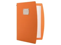 Securit® A4 RIO menuomslag i orange