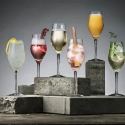 Orrefors Glas-Sense Champagneglas 25,5cl, 6-pack -