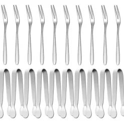 Serveringsbestick - Clarmonde - Rostfritt stål - Mångsidig - Tål maskindisk - Modern design