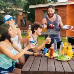 Serveringsfat & Skålar-Serveringsbricka, 2x 46x35x2 cm, Grå