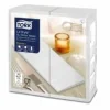 Pappersservetter-Servett Tork Linstyle 48x48 cm 1/8 vikning Vit,6 st x 50 st/krt